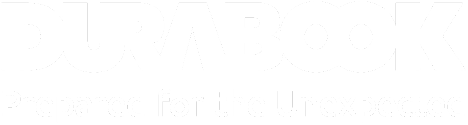 DURABOOK-logo-with-slogan-01-White color clear